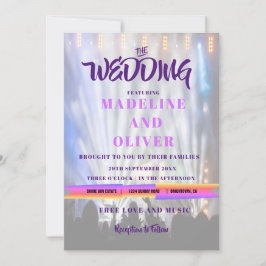 Festival de musique Bright Lights Faire-part de ma