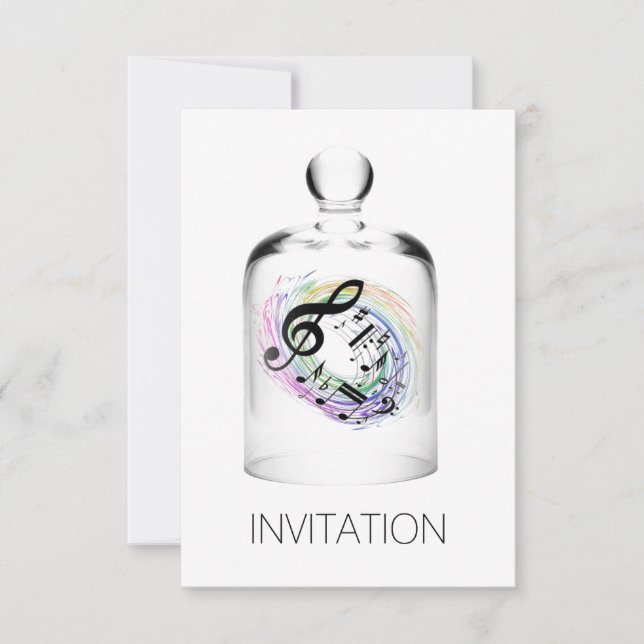 Festival de musique Concert Vip Invitation (Devant)