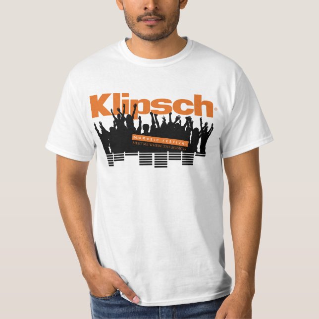 Festival de musique de Klipsch 2010, T-shirt de (Devant)