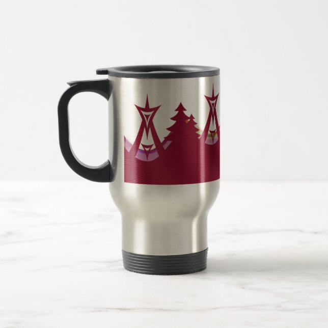 Festival de plein air Silhouette Mugs (Gauche)