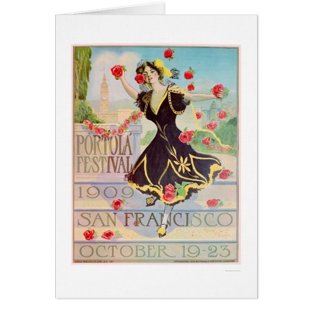 Festival de Portola à San Francisco 1909 (Devant)