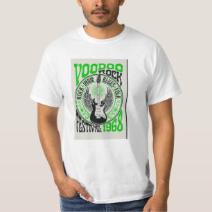 Festival de rock vaudou 1968 t-shirt