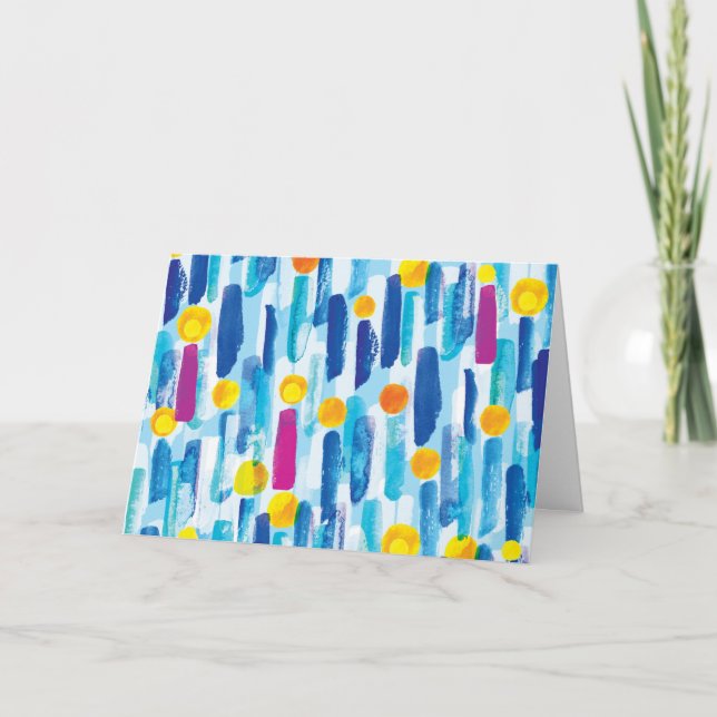 Festival der Lichter Feiertagskarte (Vorderseite)