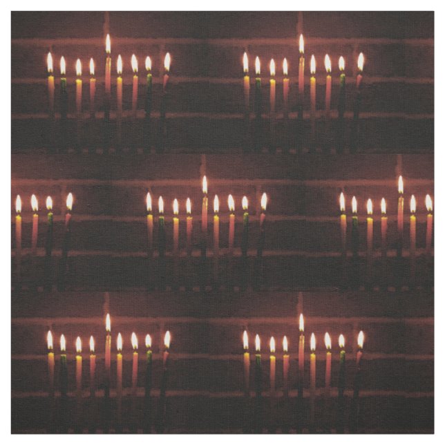 Festival der Lichter Hanukkah Fabric Stoff (Muster)