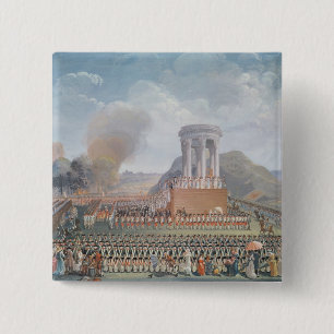 Festival der Vereinigung, am 14. Juli 1790 Button
