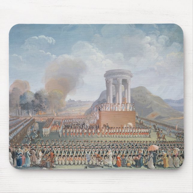 Festival der Vereinigung, am 14. Juli 1790 Mousepad (Vorne)