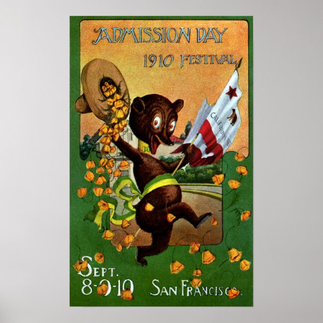 Festival des kalifornischen Advents Poster (Vorne)