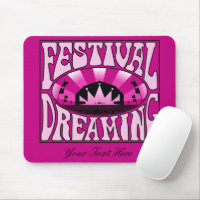 Festival Dream Vintag Retro Rosa-Schwarz + Rosa