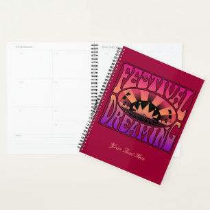 Festival Dreaming Retro Raspberry-Apricot-Plum 3