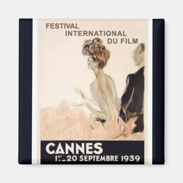 Festival du film de Cannes 1939 Magnet (Devant)