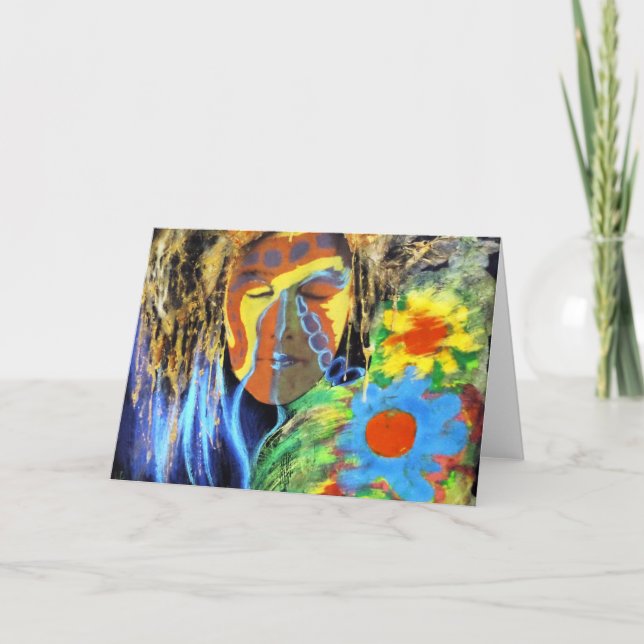 Festival Fee Girl Karte (Vorderseite)