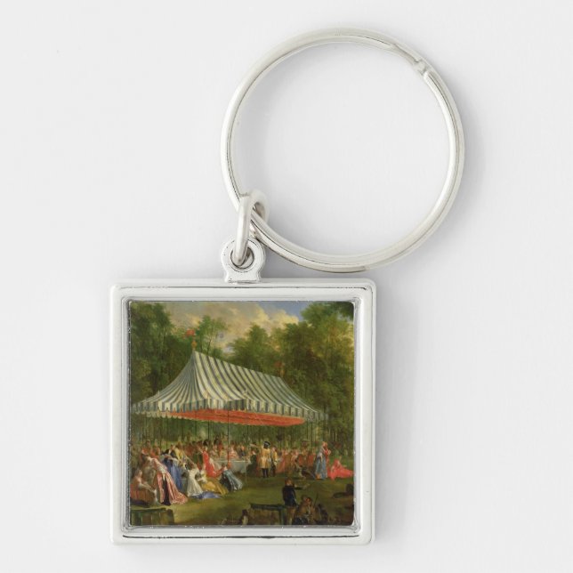Festival gegeben vom Prinzen von Conti Schlüsselanhänger (Vorne)
