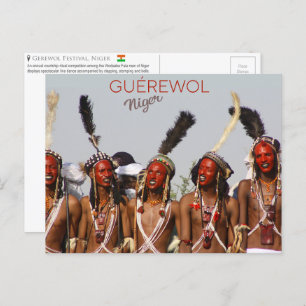 Festival Gerewol, Carte postale Niger