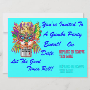 Festival Gumbo Queen View Tips bitte Einladung