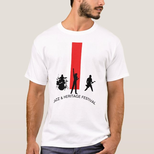 FESTIVAL JAZZ & HÉRITAGE T-SHIRT 2023 (Devant)