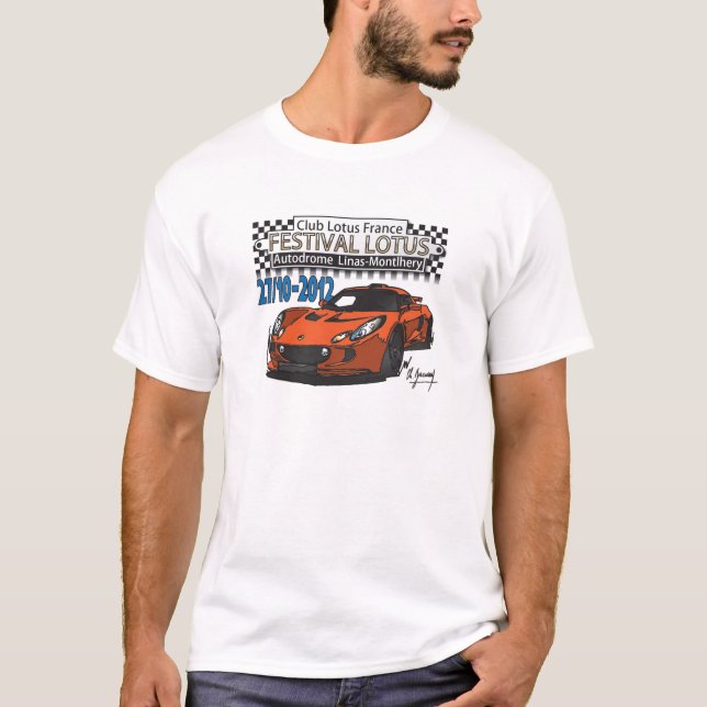 Festival Lotus CLF Exige 2012 T-Shirt (Vorderseite)