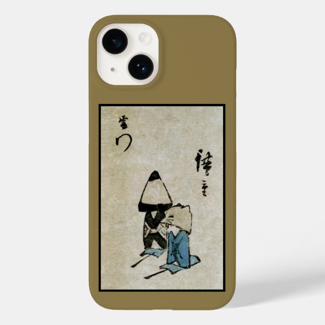 Festival Matsuri Kostümdarsteller Feudal Japan Case-Mate iPhone 14 Hülle (Rückseite)
