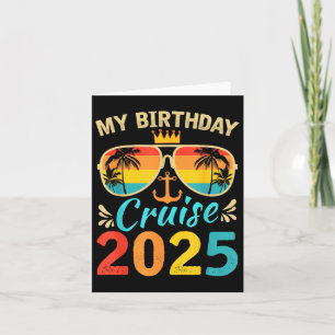 Festival Mein Geburtstag Kreuzfahrt Party 2025 Karte