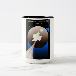 Festival Moon and Stars Zweifarbige Tasse