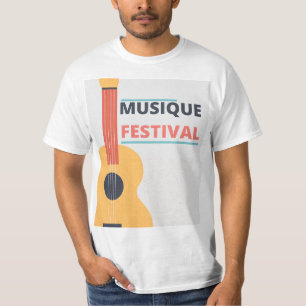 Festival musique t-shirt
