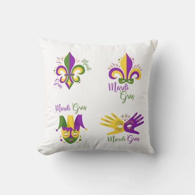 Festival-Muster Kissen (Vorderseite)