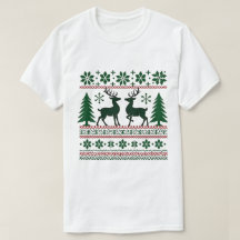 Festival Nordic Rentier Pattern Weihnachten