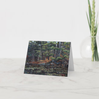 'Festival of the Whirligigs' note card print Karte