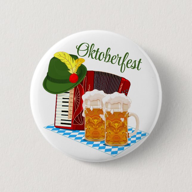 Festival Oktoberfest Button (Vorderseite)