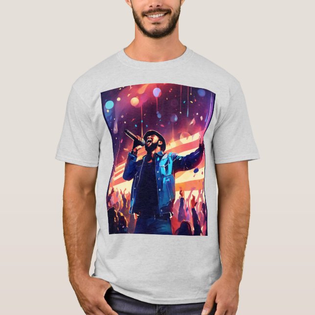 Festival Pulse: DJ im Heartbeat T - Shirt (Vorderseite)