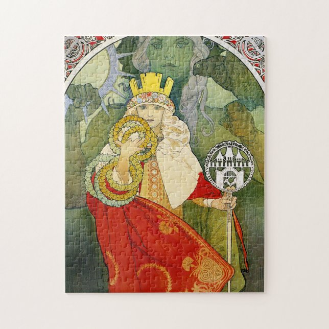 Festival-Puzzlespiel Alphonse Mucha Sokol (Vertikal)