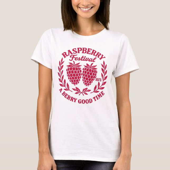 Festival Raspberry - Eine schöne Zeit - T-Shirt (Vorderseite)
