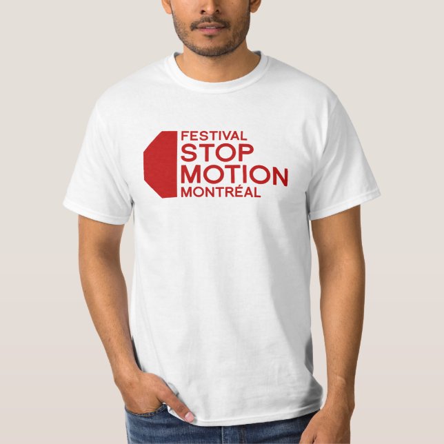 Festival stoppen Bewegung Montreal - 8. Ausgabe T-Shirt (Vorderseite)