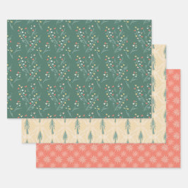 Festivalflorierpapier Geschenkpapier Set