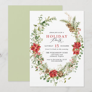 Festivalgrün Elegante Einladung