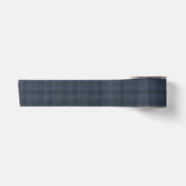 Festivals Blue Flannel Kariert Ribbon | Classic Ta Satinband