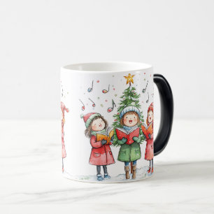 Festivals Carolers Delight Verwandlungstasse