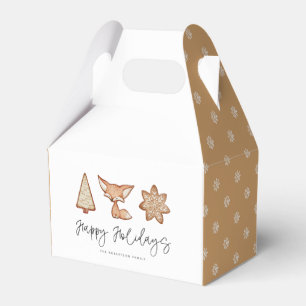 Festivals Cookie Trio Weihnachtsgeschenk Box Geschenkschachtel