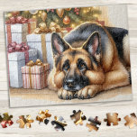 Festivals Deutscher Schäferhund Dog Lover Weihnach<br><div class="desc">Suchen Sie nach einer lustigen und interessanten Aktivität, die Sie mit Ihrer Familie in dieser Ferienzeit teilen können? Schauen Sie sich nur unsere Puzzle-Kollektion an, in der Sie bezaubernde Deutsche Schäferhirten finden! Als Hundeliebhaber werden Sie die Vielfalt unserer Designs bewundern, darunter niedliche und kuschelige Welpen, liebenswerte Deutsche Hirten und sogar...</div>
