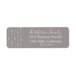 Festivals Dove Gray Boho Rücksendeadresse