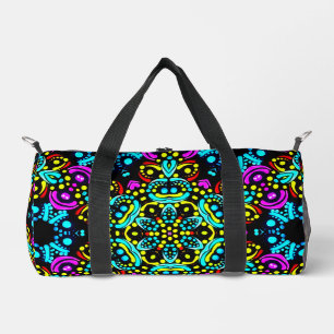 Festivals farbenfrohe geometrische Design-Duffel-T Duffle Bag