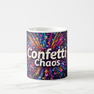 Festivals Feuerwerk Confetti Geburtstag Kaffeetasse