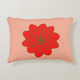 Festivals Fleurs Accent Coussin - Noël Floral
