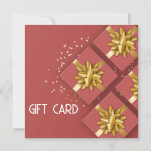 Festivals Gold Bow Moderne Rote Geschenkboxen Gesc