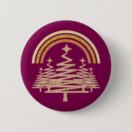 Festivals Goldrainbow Sparkling Button