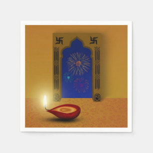 Festivals Happy Diwali - Paper Napkin Serviette