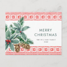 Festivals Holly Berry Weihnachtsgrüße