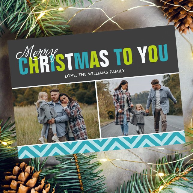 Festivals kühne bunten Briefe Weihnachten Foto (Von Creator hochgeladen)