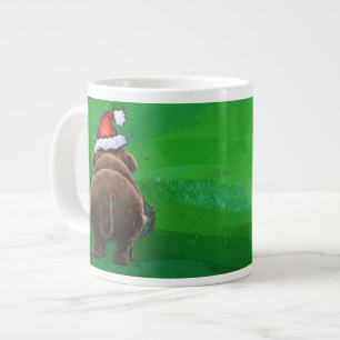 Festivals Mastodon auf Green Jumbo-Tasse