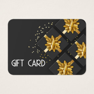 Festivals Modern Gold Bow Black Geschenkboxen Gift