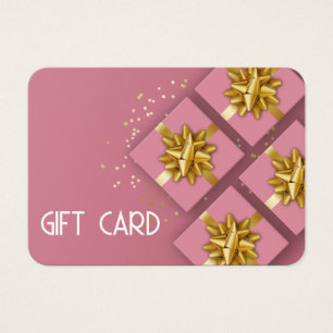 Festivals Modern Gold Bow Pink Geschenkboxen Gesch